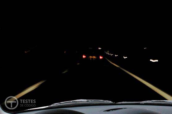 Pergunta IMT: De noite devo circular: