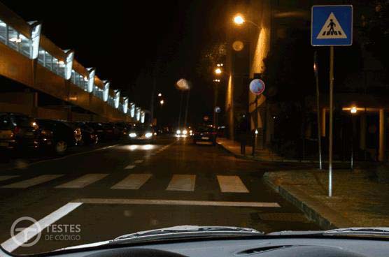 Pergunta IMT: No local exacto onde me encontro não é permitido: