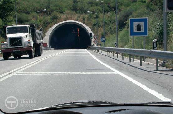 Pergunta IMT: O sinal indica:
