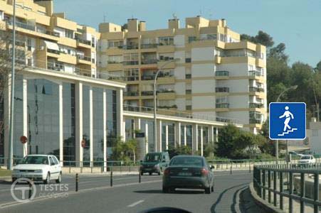 Pergunta IMT: O sinal vertical indica-me: