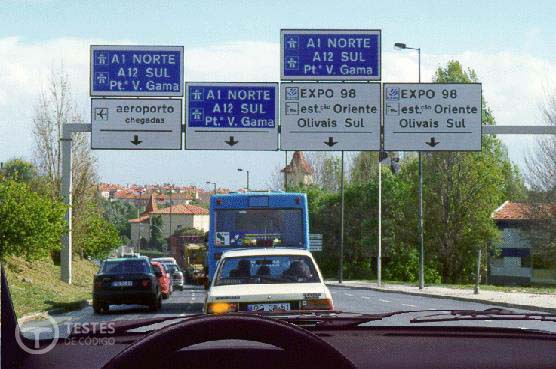 Pergunta IMT: O condutor que circula à minha frente procede correctamente?