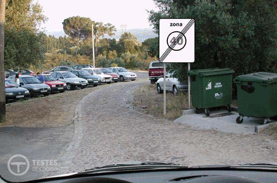 Pergunta IMT: O sinal vertical indica: