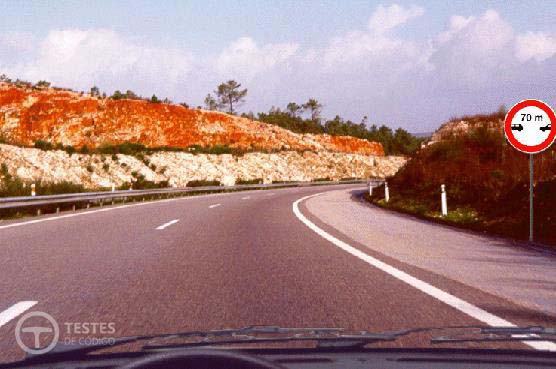 Pergunta IMT: Este sinal indica-me a proibição de: