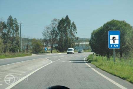 Pergunta IMT: As raias oblíquas à minha esquerda significam: