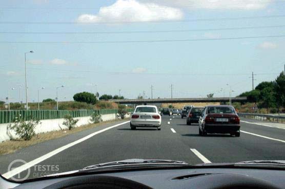 Pergunta IMT: A distância de segurança depende da velocidade a que circulo.