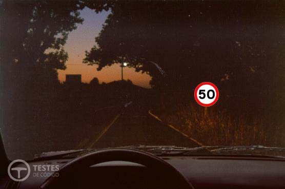 Pergunta IMT: No local em que me encontro: