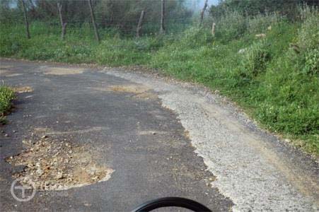 Pergunta IMT: Como devo proceder quando a via se encontra em mau estado de conservação?