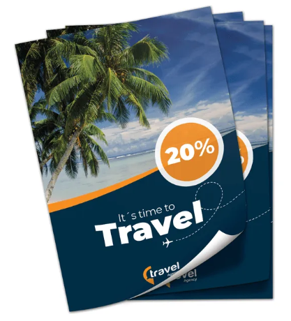 Exemplo de flyer A5