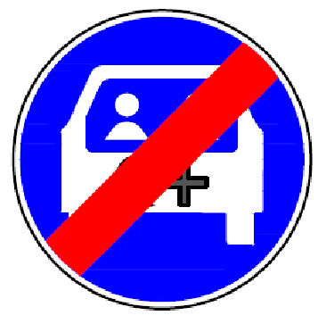 D17 - Fim da via reservada a veículos com alta taxa de ocupação