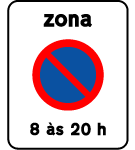 G2B - Zona de estacionamento proibido